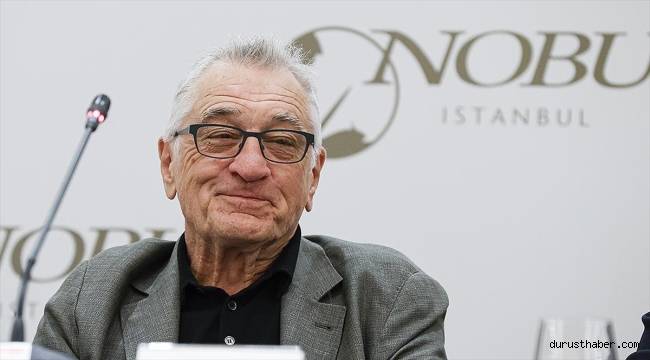 Aktör Robert De Niro: İstanbul film yapmak için harika bir yer