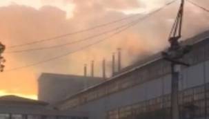 Ankara Şeker Fabrikası'nda yangın