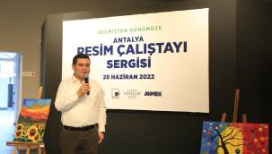 Antalya Resim Çalıştayı Sergisi kapıları açtı