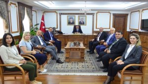 ATO Başkanı Gürsel Baran'dan Vali Buhara'ya ziyaret