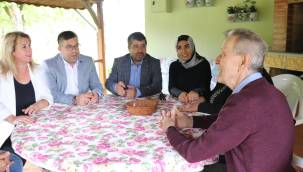 Babalar Gününde Şehit Babalarını Unutmadılar 