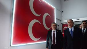 Bakan Akar'ın MHP İl Bakanlığını Ziyareti