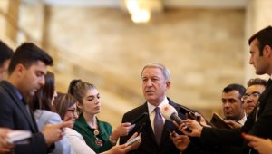 Bakan Akar: Tahıl gemilerinin Ukrayna'dan tahliyesi için İstanbul'da harekat merkezi kurulmasında anlayış birliği var