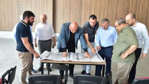 Başkan Aydın Teslim Öncesi Kültür Merkezi’nde İncelemelerde Bulundu