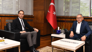 Başkan Büyükkılıç, Yeni İl Sağlık Müdürü Erşan'ı Kabul Etti