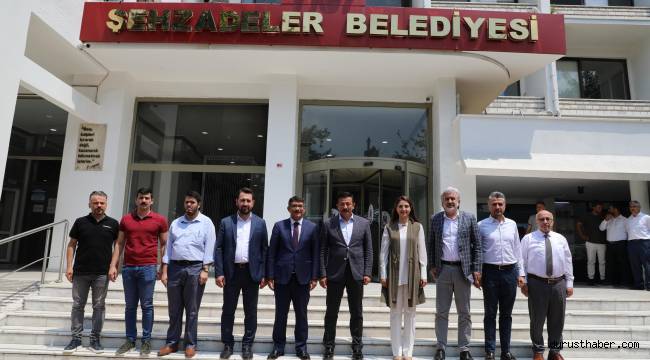 Başkan Çelik, Ak Parti Genel Başkan Yardımcısı Hamza Dağ!ı Ağırladı