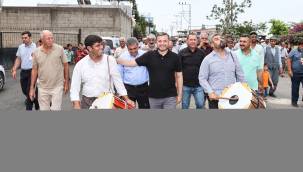 Başkan Kocaispir Akarcalı’da Davul Zurna İle Karşılandı