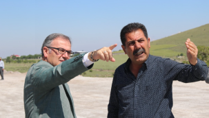 Başkan Özdoğan Erciyes yolunda inceleme yaptı