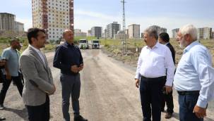 Başkan Palancıoğlu sahada çalışmaları inceledi