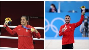 Bayrağımızı Busenaz Sürmeneli ile Ferhat Arıcan taşıyacak