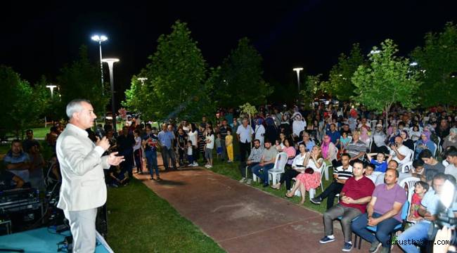 Beylerderesi Şehir Parkında ki ''Babalar Günü'' özel programı yoğun ilgi gördü