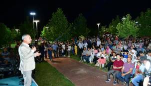 Beylerderesi Şehir Parkında ki ''Babalar Günü'' özel programı yoğun ilgi gördü