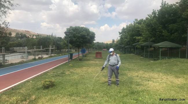 Büyükşehir, kene vakalarına karşı park, bahçe ve mesire alanlarındaki ilaçlama çalışmalarını artırdı