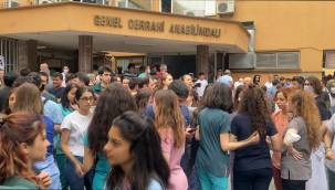 Cerrahpaşa'da sağlık çalışanına saldırı! İş bırakma eylemi yaptılar