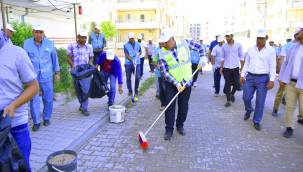 Ceylanpınar’da Canla Başla Temizlik Seferberliği 