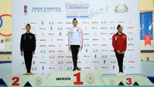 Cimnastikte Akdeniz Gençler Şampiyonası'nda Türkiye 13 madalya kazandı 