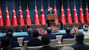 Cumhurbaşkanı Erdoğan, Diyanet İşleri Başkanlığı ataşeleri ve müşavirleriyle bir araya geldi