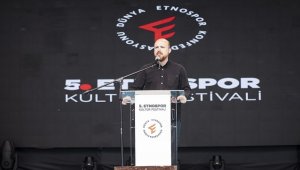 Dünya Etnospor Konfederasyonu Başkanı Erdoğan: Festivalin hepimizde unutulmaz izler ve hatıralar bıraktığına inanıyoruz