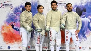 Erkek Kılıç Milli Takımı, Avrupa üçüncüsü oldu