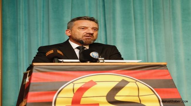 Eskişehirspor'da başkanlığa yeniden Mehmet Şimşek seçildi
