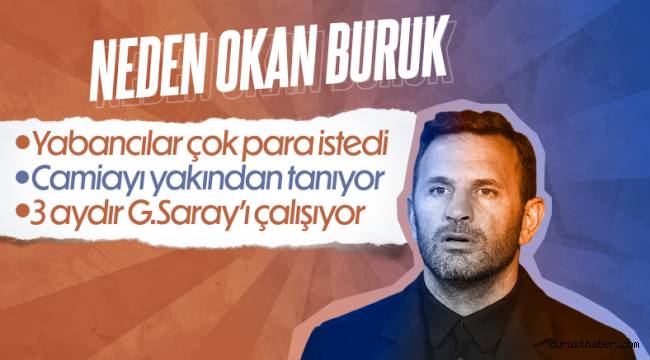 Galatasaray'da Okan Buruk tercihinin sebepleri