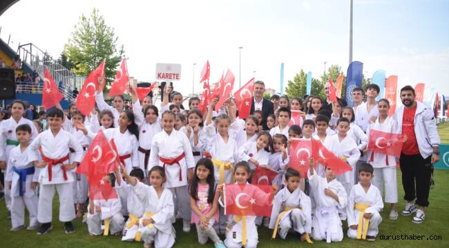 GSB Yaz Spor Okulları açılışı gerçekleştirildi