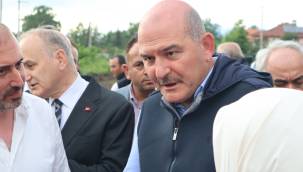 İçişleri Bakanı Soylu Düzce'de 