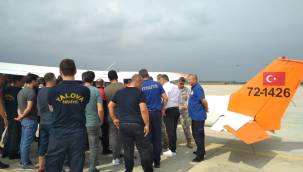 İtfaiye personelleri eğitim alıyor