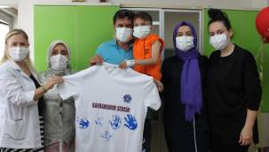 Kahraman babalara duygulandıran hediye