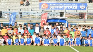 Kahramankazan'da çocuklar için yaz spor okulu açıldı