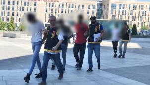 Kamera kayıtlarından tespit edilen 4 şüpheli suçüstü yakalandı