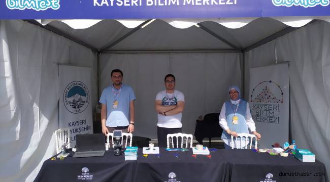 Kayseri Bilim Merkezi, Konya Bilimfest'te İlgi Odağı Oldu