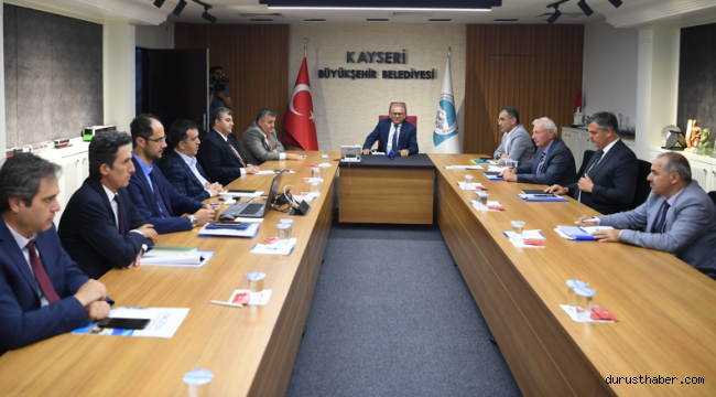 Kayseri Büyükşehir Belediyesinin 2022 yılı yatırımları değerlendirildi