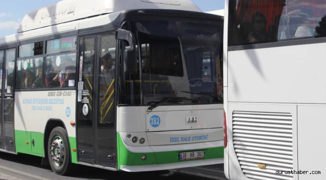 Kayseri'de ilçe ulaşım hatları da zamlandı