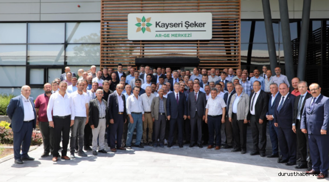 Kayseri Şeker 22. çiftçi meclisi toplandı