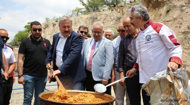 Kayseri'de Mimarsinan Evliyalar Günü Pilav Etkinliği yapıldı