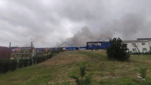 Kocaeli'de kimya fabrikasında çıkan yangın söndürüldü