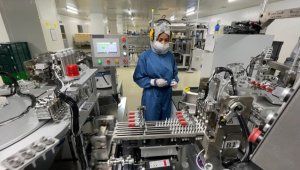 Konya'da kurulan serum seti fabrikası bu alandaki dışa bağımlılığı azaltmayı hedefliyor