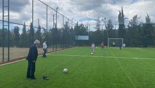 Köylerimize Spor Tesisleri Kazandırmaya Devam Ediyoruz