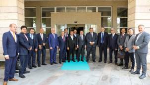 Libya Heyeti’nden Vali Çiçek’e Ziyaret