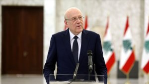Lübnan'da hükümeti kurmakla görevlendirilen Necib Mikati, yeni kabine listesini Cumhurbaşkanı'na sundu