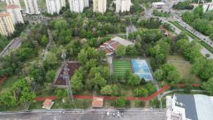 Melikgazi Belediyesi'nce İsa Yusuf Alptekin Parkı yenilendi