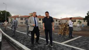 Melikgazi Tacettin Veli Mahallesi'nde 140 Bin Metrekarelik Alanda Çevre Düzeni Yapıyor