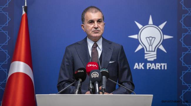 Ömer Çelik'ten seçim güvenliği açıklaması: Belirli bir temele dayanmayan iddialar var