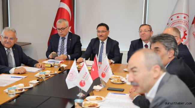 ORAN Kalkınma Ajansı Yönetim Kurulu Toplantısı Kayseri'de yapıldı