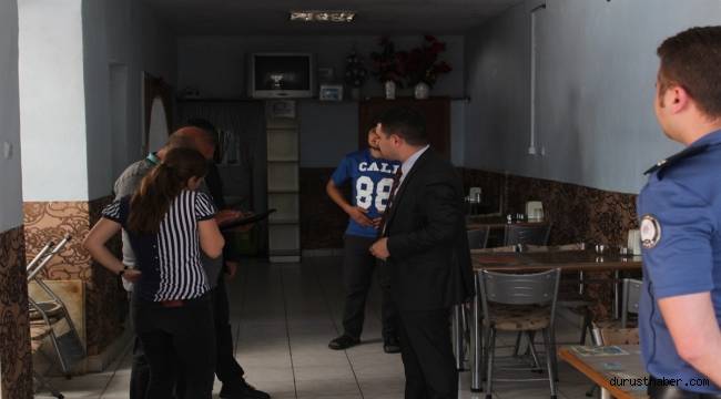 Sarıveliler de tütün ürünleri denetimi yapıldı
