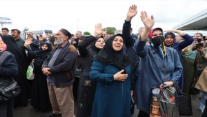 Sivas'ta ilk hac kafilesi kutsal topraklara uğurlandı