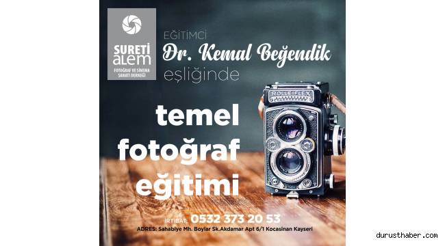 Sureti Alem Derneği'nde eğitimler devam ediyor