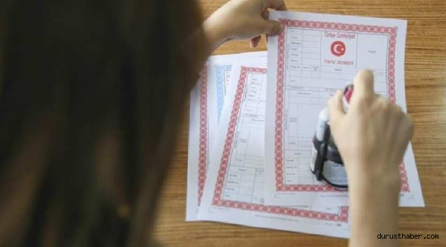 Tapu işlemlerinde yeni dönem! Artık orada yapılacak