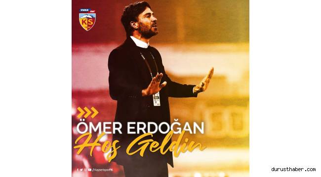 Teknik Direktör Ömer Erdoğan resmen Kayserispor’da